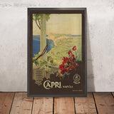 Poster da viaggio di Capri: Capri. Napoli 