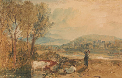 Lulworth Castle, Dorset by Turner, 1820