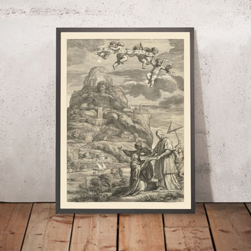 Der Berg Athos Alexander der Große von Francois Spierre, 1666 