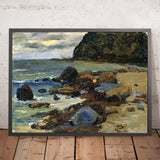 Sestri — on the Beach by Wassily Kandinsky, 1905
