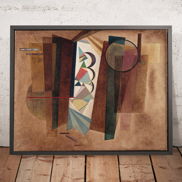 A framed image of 