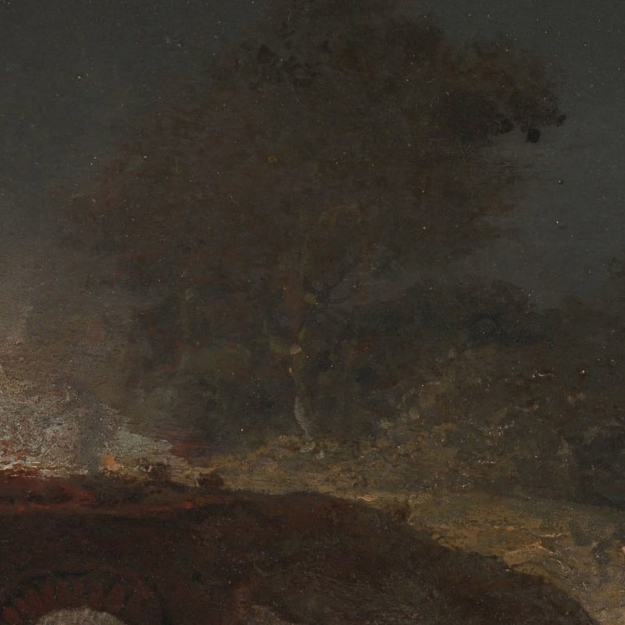 Löschofen in Coalbrookdale von Turner, 1797 