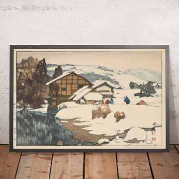 A framed image of 