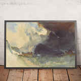 The Mewstone, Devon by Turner, 1823