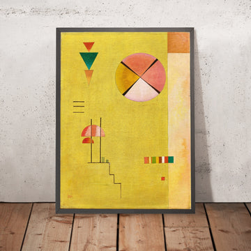 A framed image of 