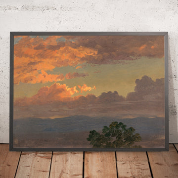 A framed image of 
