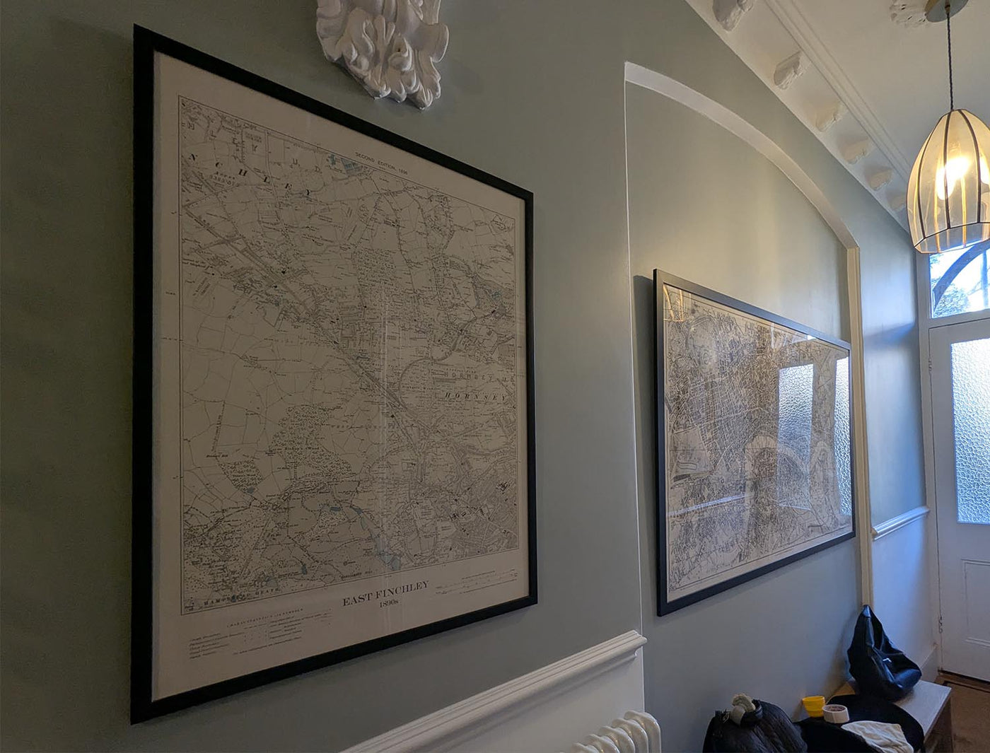 Personalisierte alte Karte - Erstellen Sie Ihre eigene Straßenkarte mit Postleitzahl/PLZ aus dem 19. und 20. Jahrhundert 