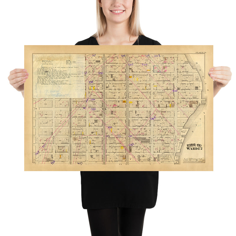 Old Map of East Harlem, New York City by Bromley, 1879: St. Paul&