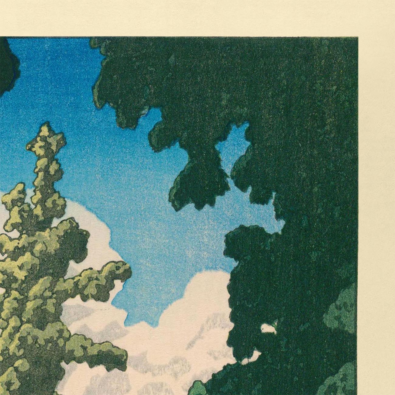 The Road to Nikko by Hasui Kawase, 1935
