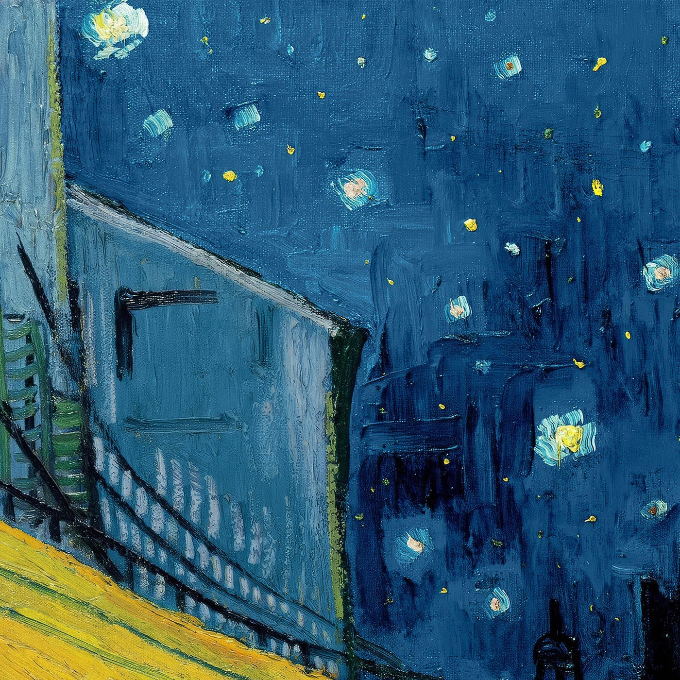 Café Terrace at Night by Vincent van Gogh, 1888