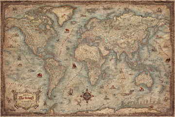 La versione "blu" della mappa