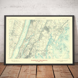 Personalized Old Map (USA) - Make Your Own 1800s and 1900s USGS Topo Zipcode Map