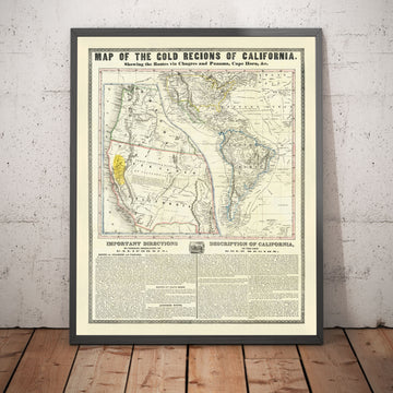 Vecchia mappa della corsa all&