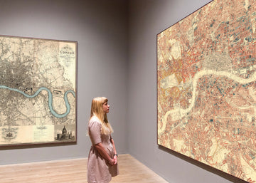 Enorme mapa de la pobreza de Londres de Charles Booth, 1888-9