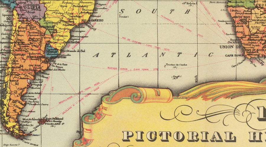 Weltkrieg 2 Weltkarte, 1939 - Alte historische Ereignisse - Hitler, der Polen überfällt, Alliierte erklären den Zweiten Weltkrieg, Papst stirbt 
