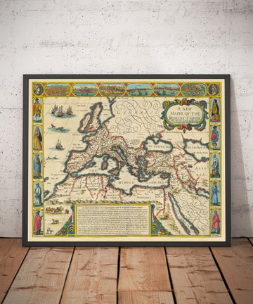 Mappa del Mondo dell&