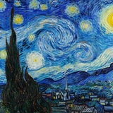 The Starry Night by Vincent van Gogh, 1889