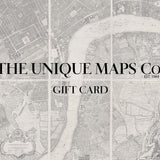 Die Unique Maps Co. Geschenkkarte 